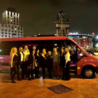 MiniDiscoBus Rosa en Barcelona | Todo Limusinas Barcelona | Alquiler Limusinas MiniDiscoBus Rosa en Barcelona | Todo Limusinas Barcelona | Alquiler Limusinas
