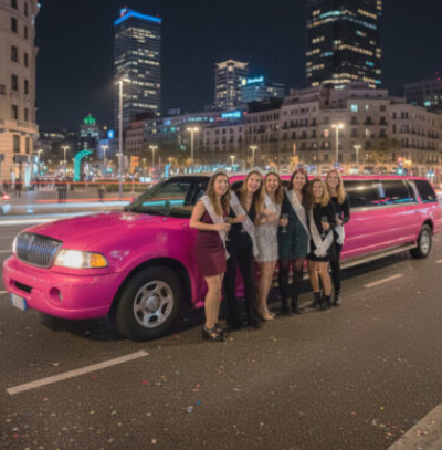 Hummer Navigator Rosa en Barcelona | Todo Limusinas Barcelona | Alquiler Limusinas