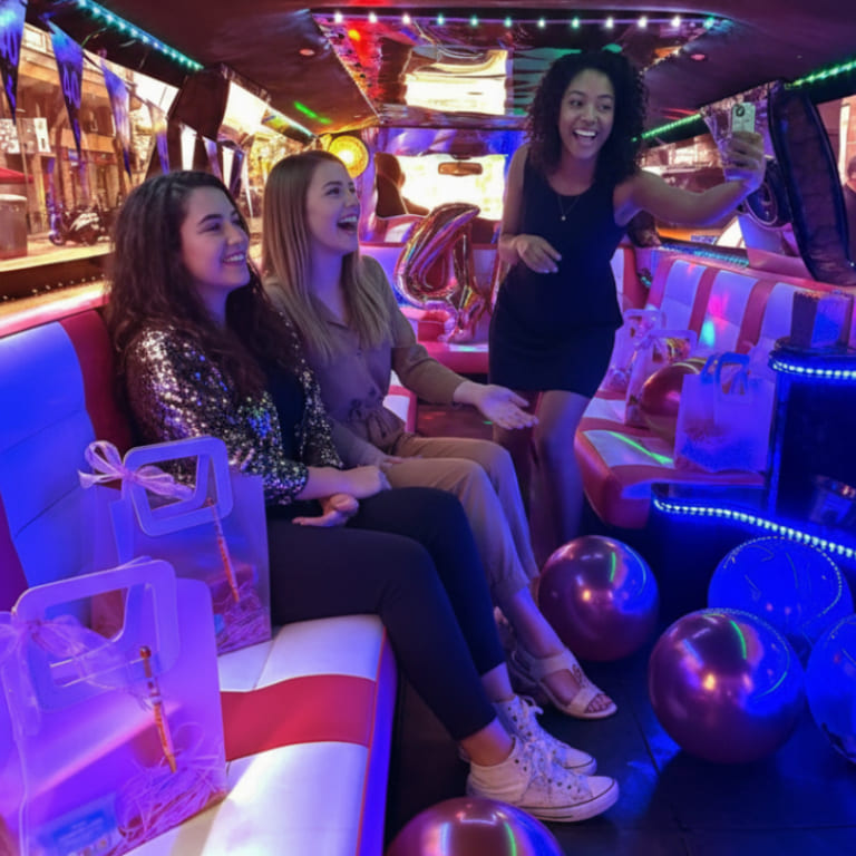 Hummer Navigator Rosa en Barcelona | Todo Limusinas Barcelona | Alquiler Limusinas